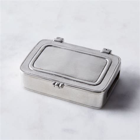 puter metal box|MATCH Pewter Handmade in Italy .